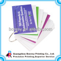 ring binding Flip card book printing